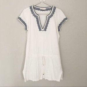 Tory Burch Linen Beach Coverup Dress sz M